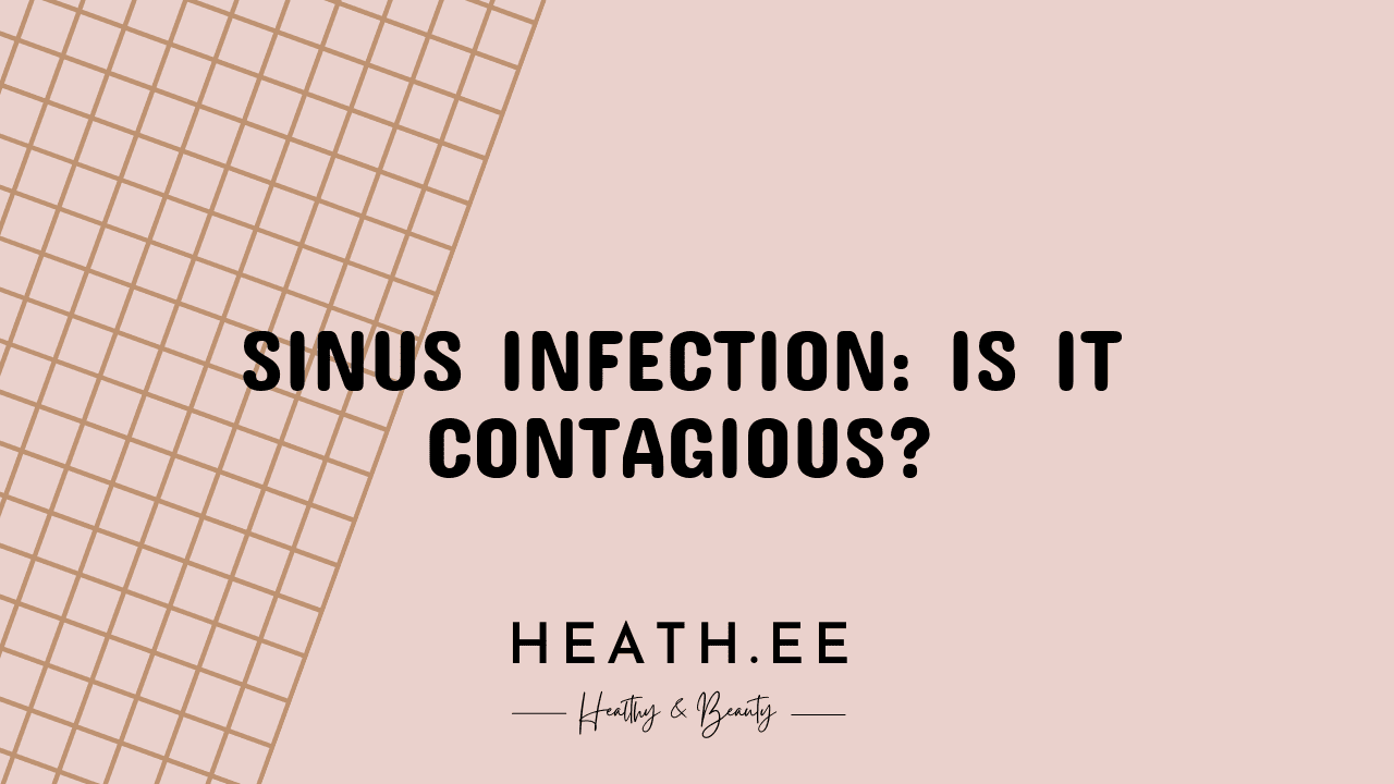 is sinus infection contagious